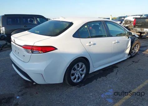 2021 Toyota Corolla Le from USA, damaged, VIN JTDEPMAE7MJ124091